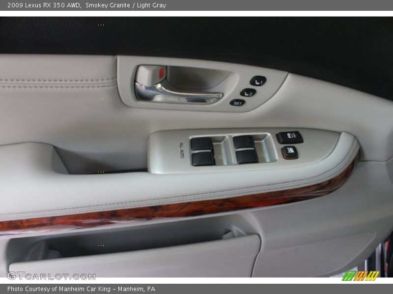 Smokey Granite / Light Gray 2009 Lexus RX 350 AWD