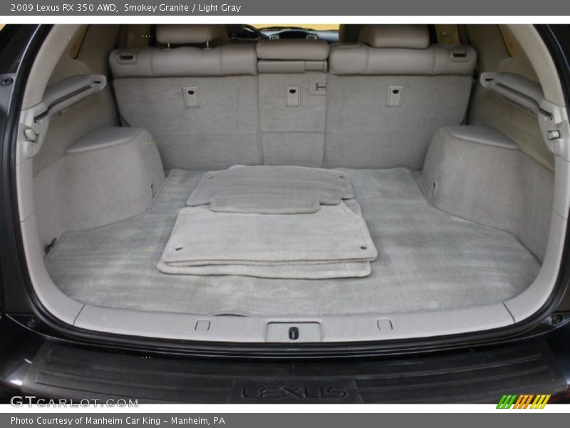 Smokey Granite / Light Gray 2009 Lexus RX 350 AWD