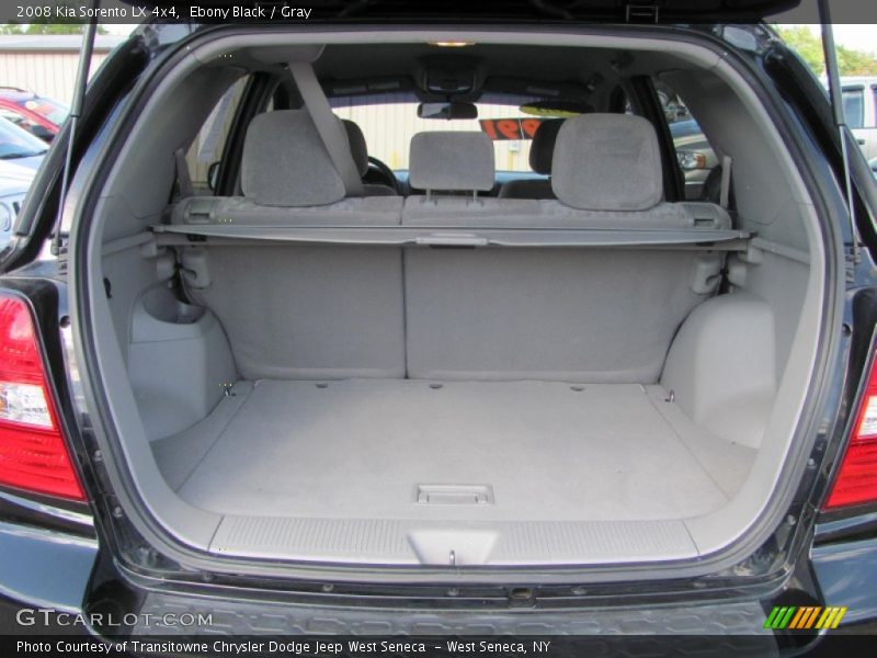 Ebony Black / Gray 2008 Kia Sorento LX 4x4