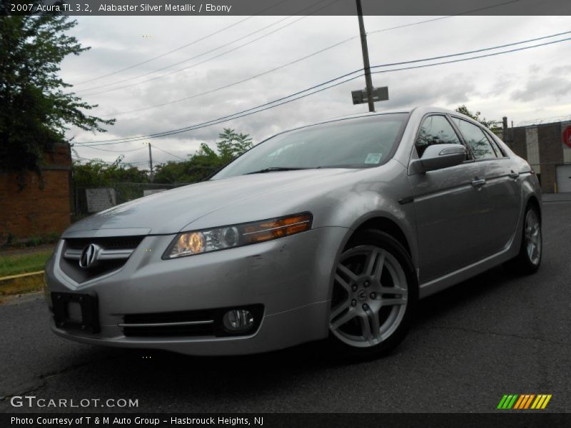 Alabaster Silver Metallic / Ebony 2007 Acura TL 3.2