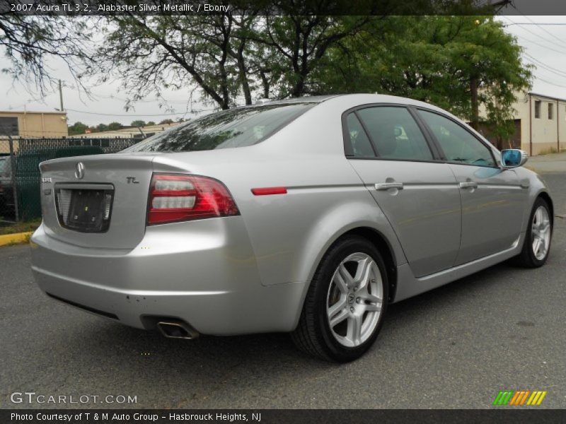 Alabaster Silver Metallic / Ebony 2007 Acura TL 3.2