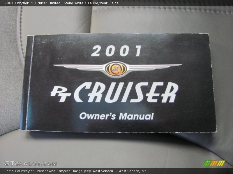 Stone White / Taupe/Pearl Beige 2001 Chrysler PT Cruiser Limited