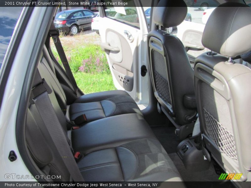 Stone White / Taupe/Pearl Beige 2001 Chrysler PT Cruiser Limited