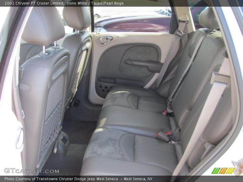 Stone White / Taupe/Pearl Beige 2001 Chrysler PT Cruiser Limited