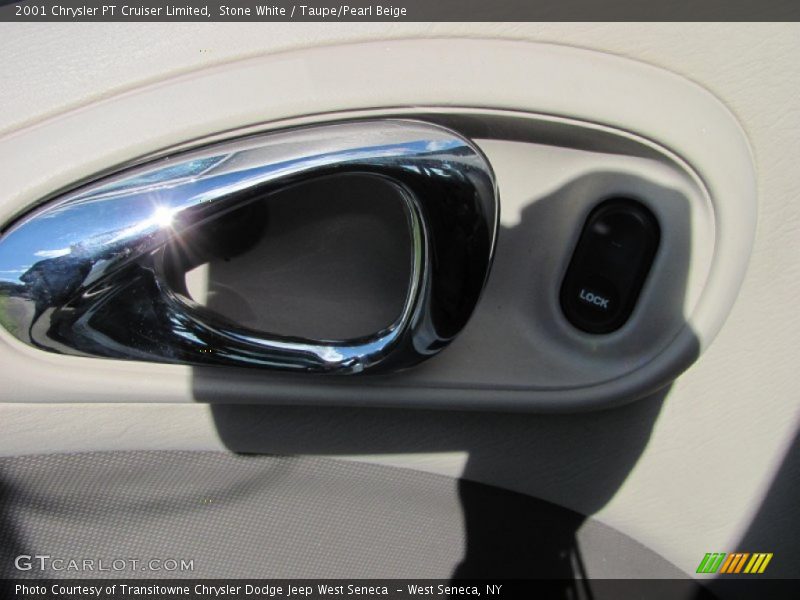 Stone White / Taupe/Pearl Beige 2001 Chrysler PT Cruiser Limited