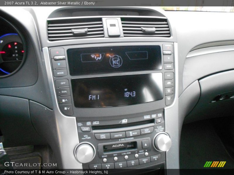 Alabaster Silver Metallic / Ebony 2007 Acura TL 3.2