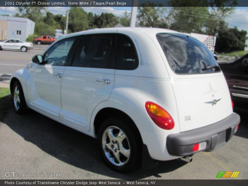 Stone White / Taupe/Pearl Beige 2001 Chrysler PT Cruiser Limited