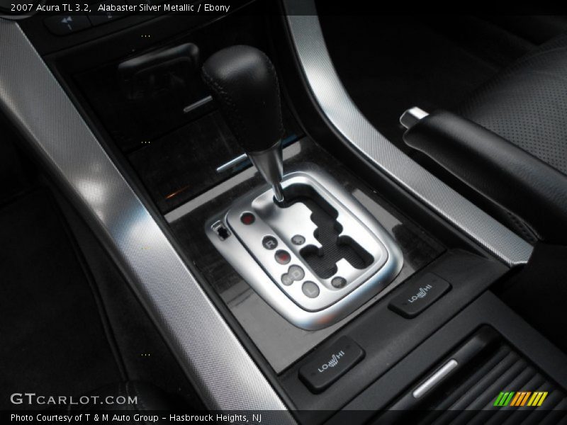 Alabaster Silver Metallic / Ebony 2007 Acura TL 3.2