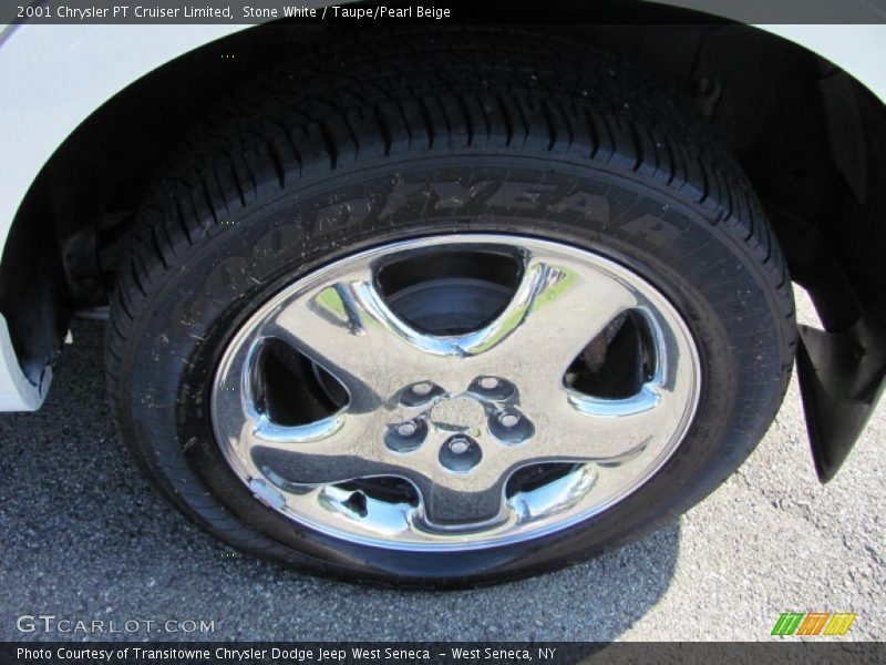 Stone White / Taupe/Pearl Beige 2001 Chrysler PT Cruiser Limited