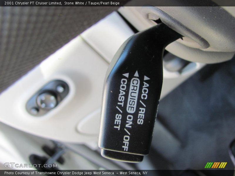 Stone White / Taupe/Pearl Beige 2001 Chrysler PT Cruiser Limited