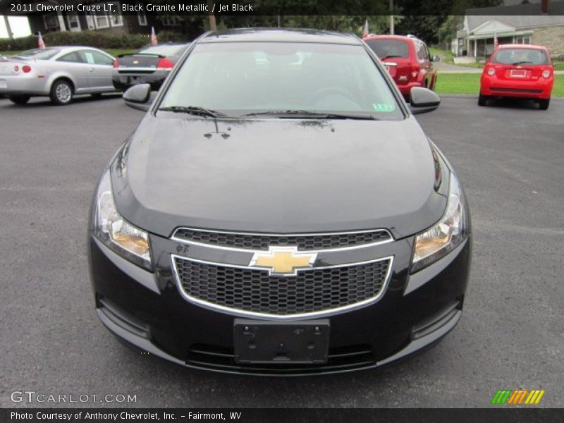 Black Granite Metallic / Jet Black 2011 Chevrolet Cruze LT