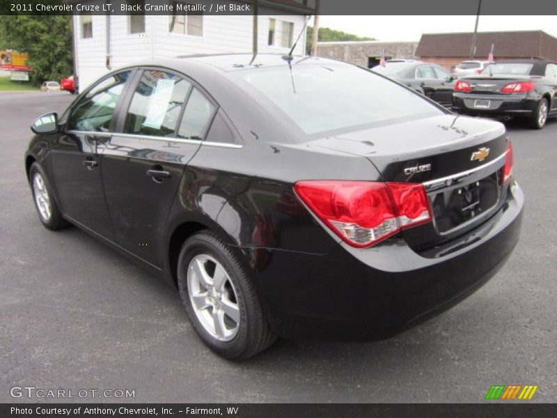 Black Granite Metallic / Jet Black 2011 Chevrolet Cruze LT