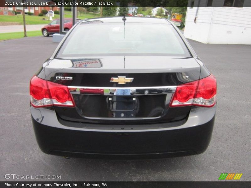 Black Granite Metallic / Jet Black 2011 Chevrolet Cruze LT