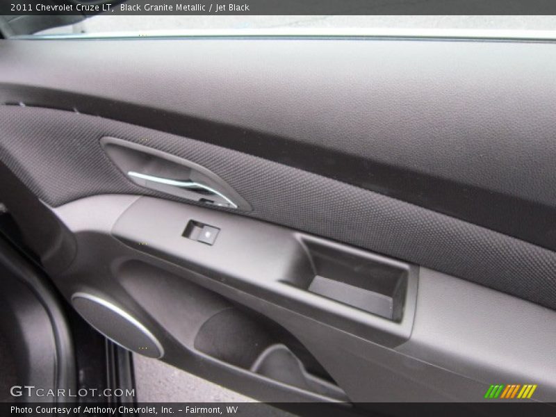 Black Granite Metallic / Jet Black 2011 Chevrolet Cruze LT
