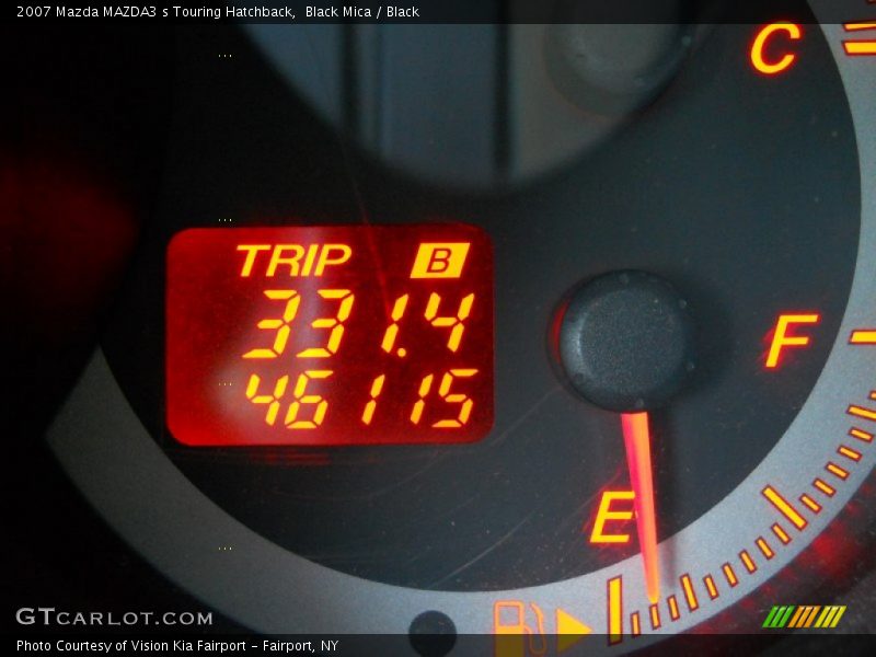 Black Mica / Black 2007 Mazda MAZDA3 s Touring Hatchback