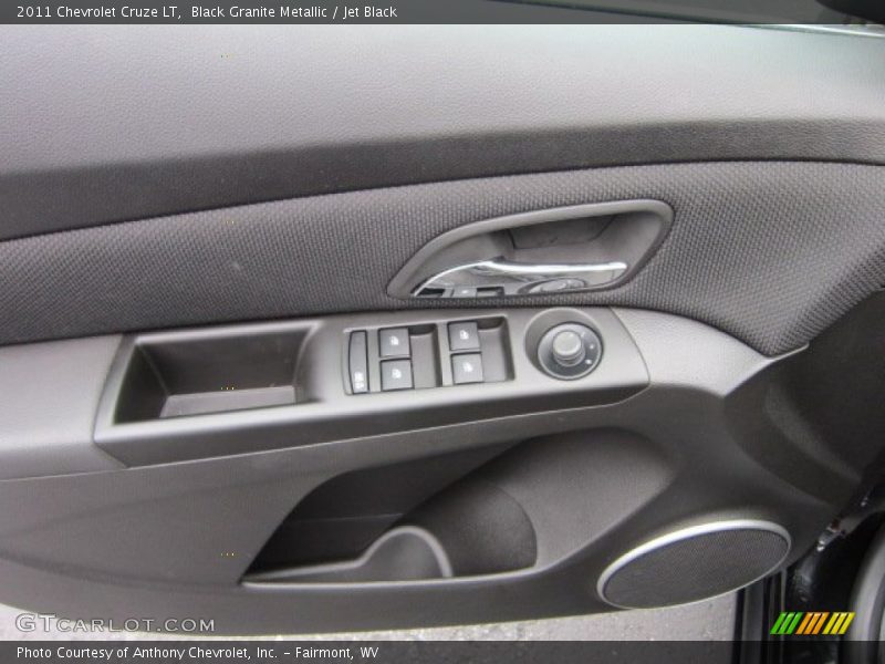 Black Granite Metallic / Jet Black 2011 Chevrolet Cruze LT