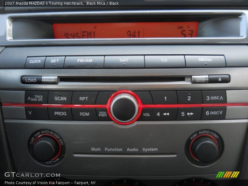 Black Mica / Black 2007 Mazda MAZDA3 s Touring Hatchback