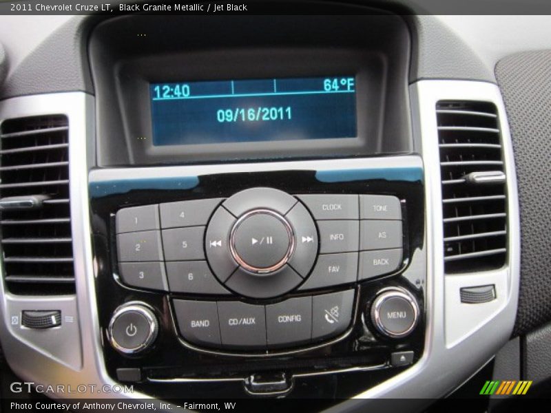Audio System of 2011 Cruze LT