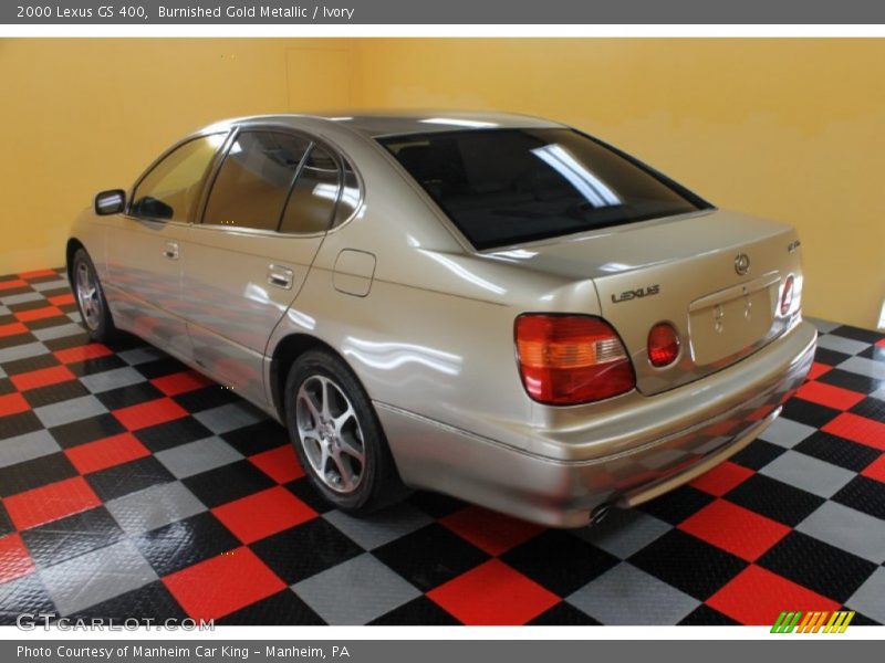 Burnished Gold Metallic / Ivory 2000 Lexus GS 400