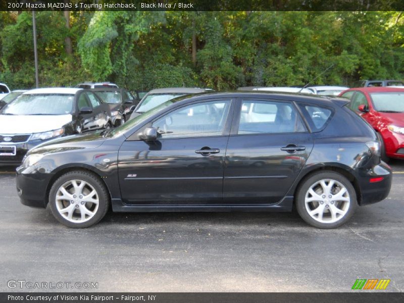 Black Mica / Black 2007 Mazda MAZDA3 s Touring Hatchback
