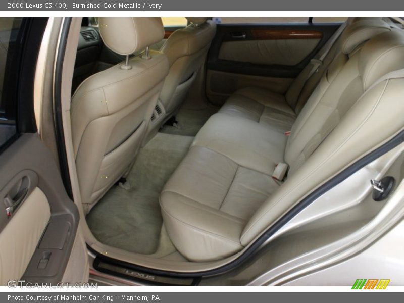 Burnished Gold Metallic / Ivory 2000 Lexus GS 400