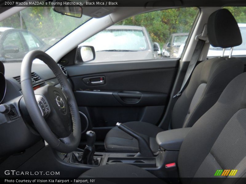 Black Mica / Black 2007 Mazda MAZDA3 s Touring Hatchback