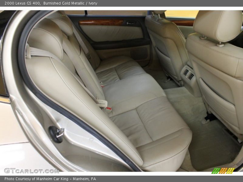 Burnished Gold Metallic / Ivory 2000 Lexus GS 400