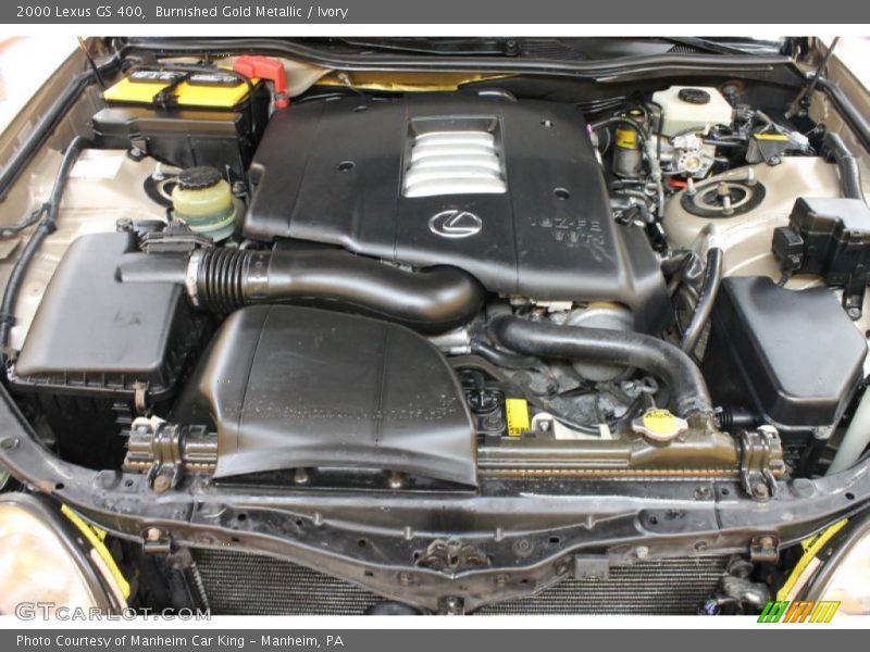  2000 GS 400 Engine - 4.0 Liter DOHC 32-Valve VVT-i V8