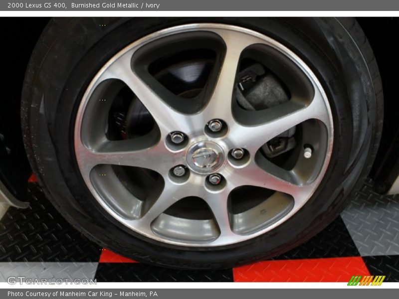Burnished Gold Metallic / Ivory 2000 Lexus GS 400