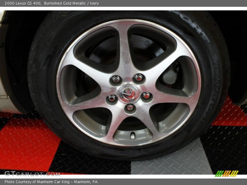 Burnished Gold Metallic / Ivory 2000 Lexus GS 400