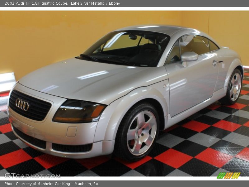 Lake Silver Metallic / Ebony 2002 Audi TT 1.8T quattro Coupe