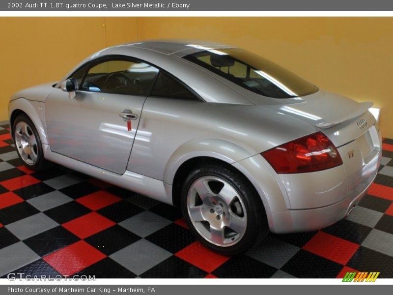 Lake Silver Metallic / Ebony 2002 Audi TT 1.8T quattro Coupe