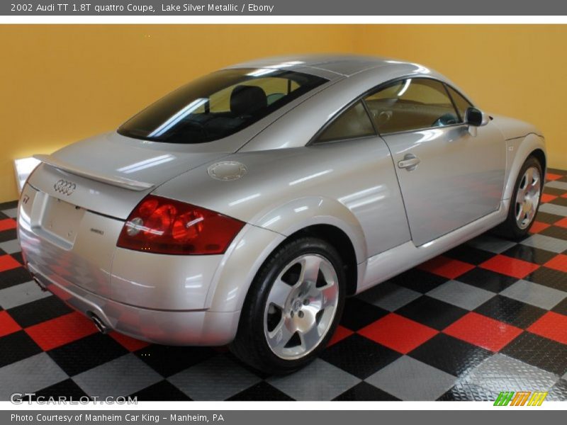  2002 TT 1.8T quattro Coupe Lake Silver Metallic