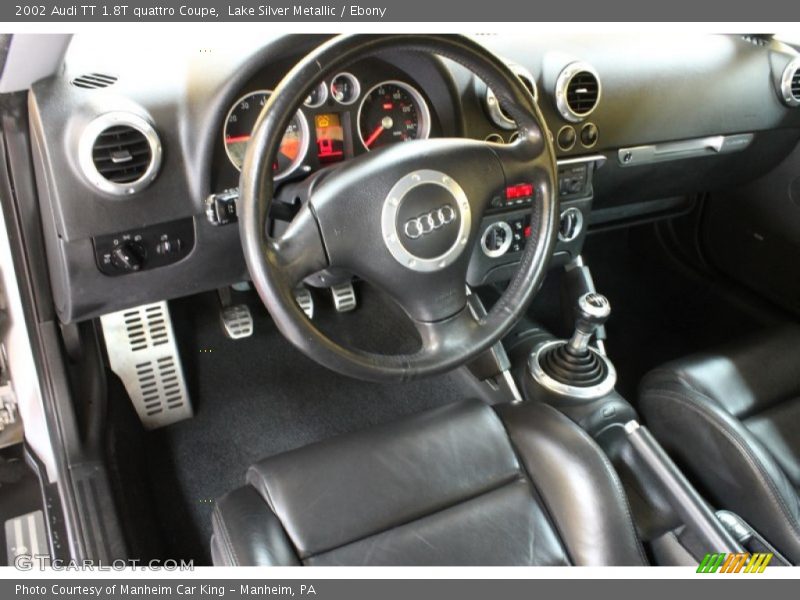 Dashboard of 2002 TT 1.8T quattro Coupe