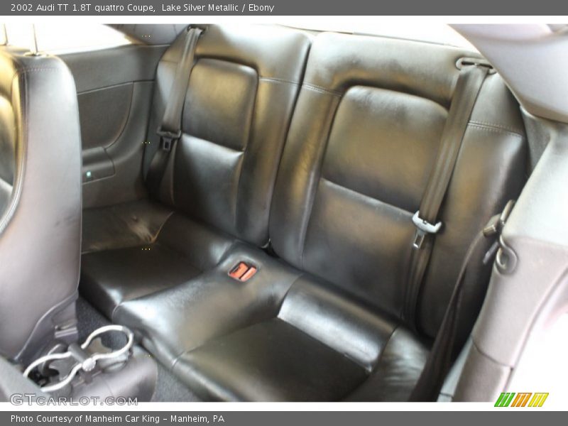  2002 TT 1.8T quattro Coupe Ebony Interior