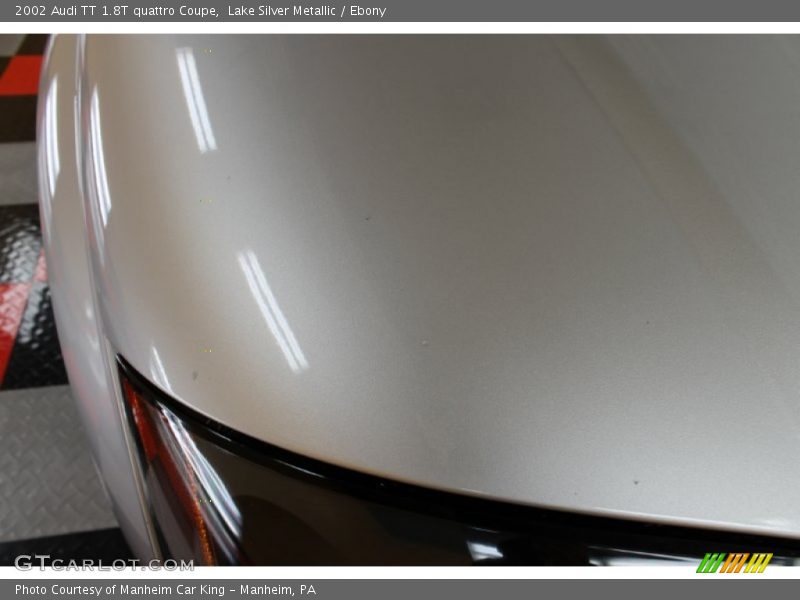 Lake Silver Metallic / Ebony 2002 Audi TT 1.8T quattro Coupe