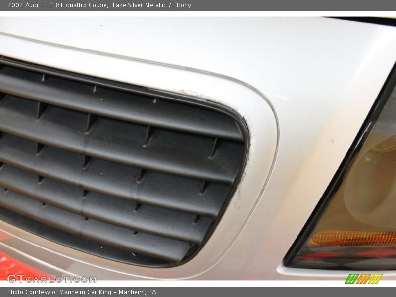Lake Silver Metallic / Ebony 2002 Audi TT 1.8T quattro Coupe