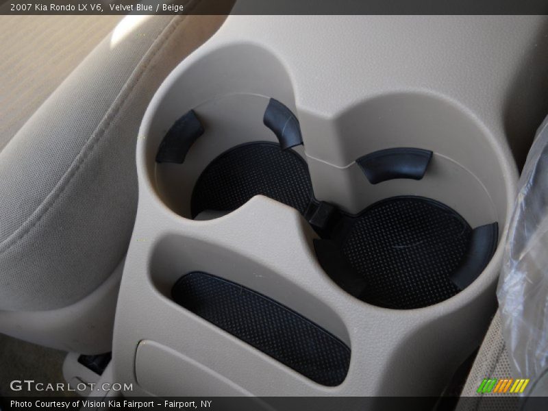 Velvet Blue / Beige 2007 Kia Rondo LX V6
