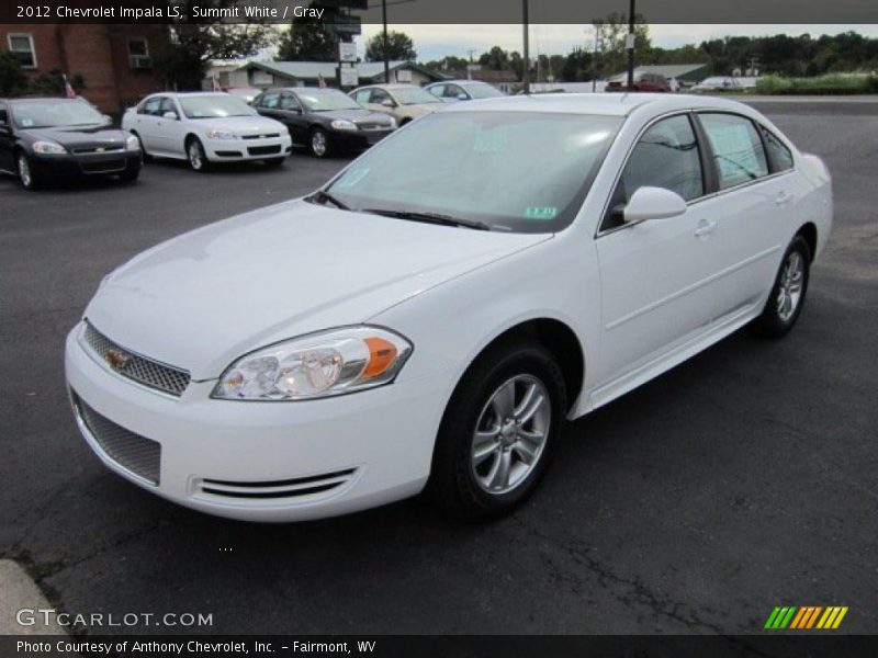 Front 3/4 View of 2012 Impala LS