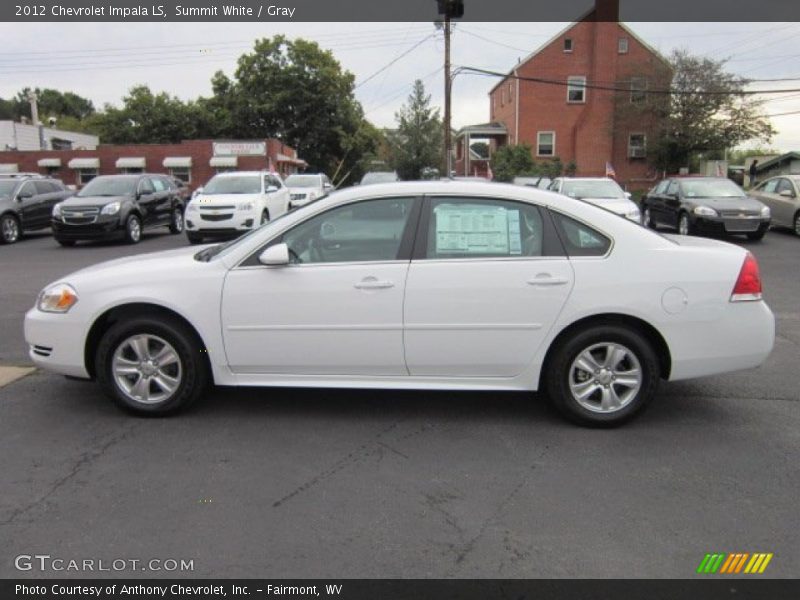  2012 Impala LS Summit White