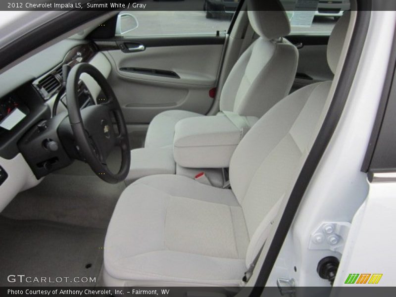  2012 Impala LS Gray Interior
