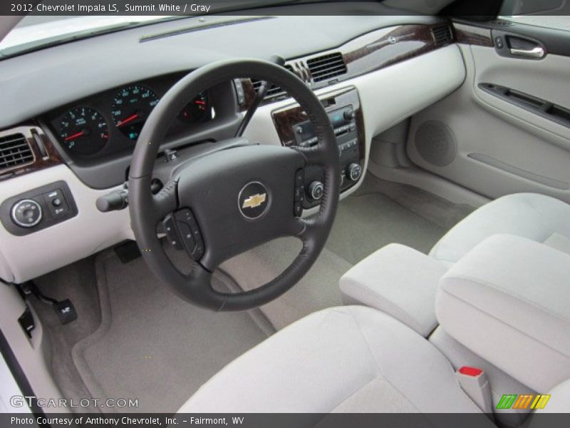 Gray Interior - 2012 Impala LS 