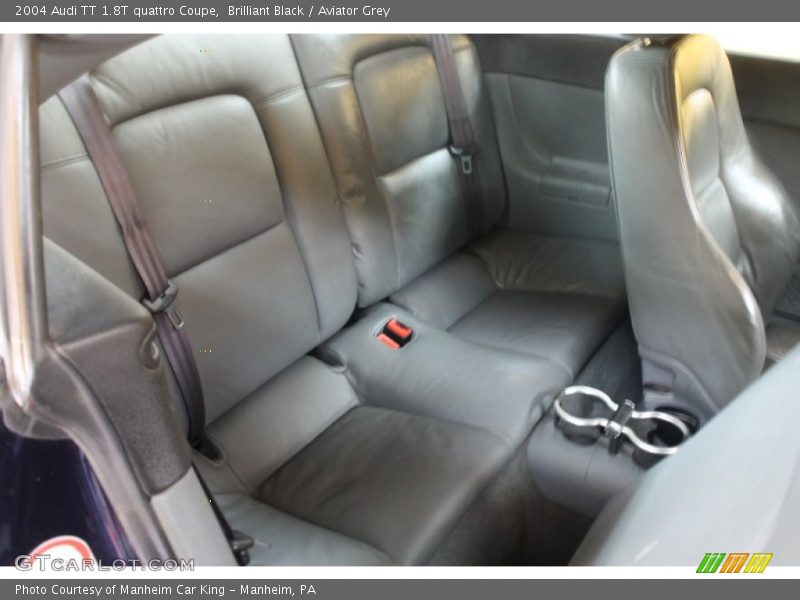 Brilliant Black / Aviator Grey 2004 Audi TT 1.8T quattro Coupe