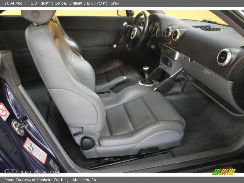  2004 TT 1.8T quattro Coupe Aviator Grey Interior
