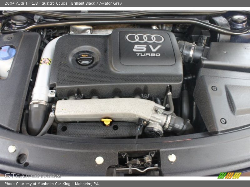  2004 TT 1.8T quattro Coupe Engine - 1.8 Liter Turbocharged DOHC 20V 4 Cylinder