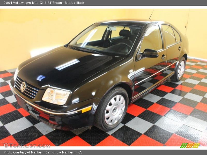 Black / Black 2004 Volkswagen Jetta GL 1.8T Sedan
