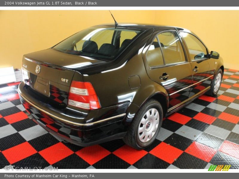 Black / Black 2004 Volkswagen Jetta GL 1.8T Sedan