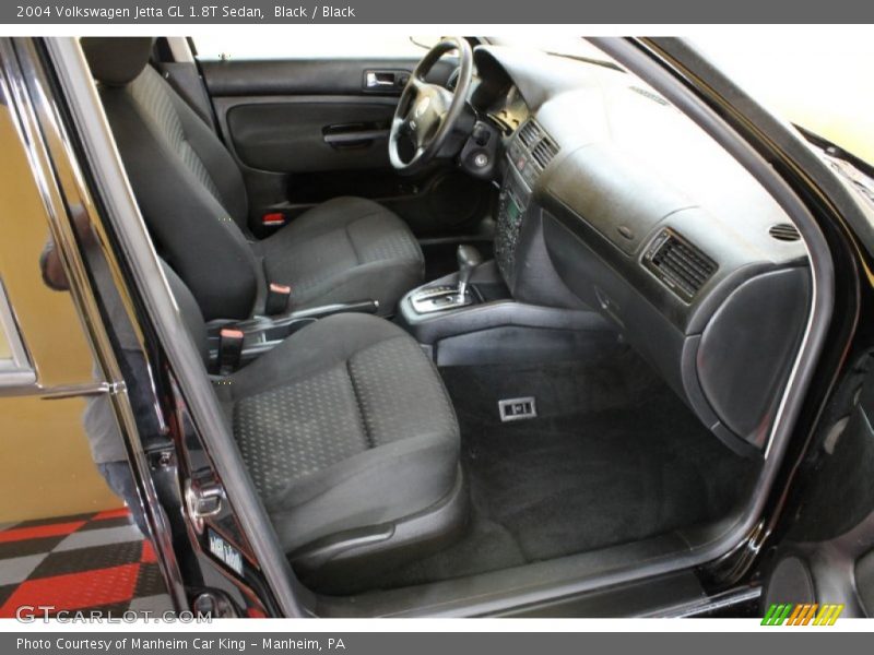 Black / Black 2004 Volkswagen Jetta GL 1.8T Sedan