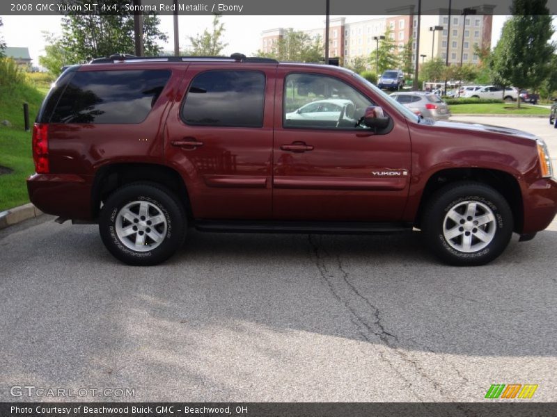 Sonoma Red Metallic / Ebony 2008 GMC Yukon SLT 4x4