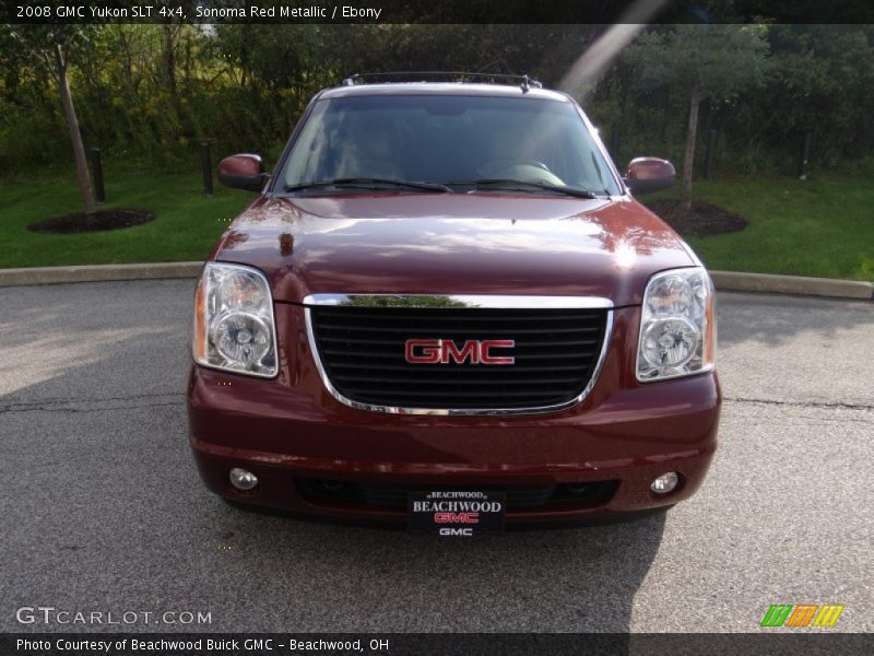 Sonoma Red Metallic / Ebony 2008 GMC Yukon SLT 4x4